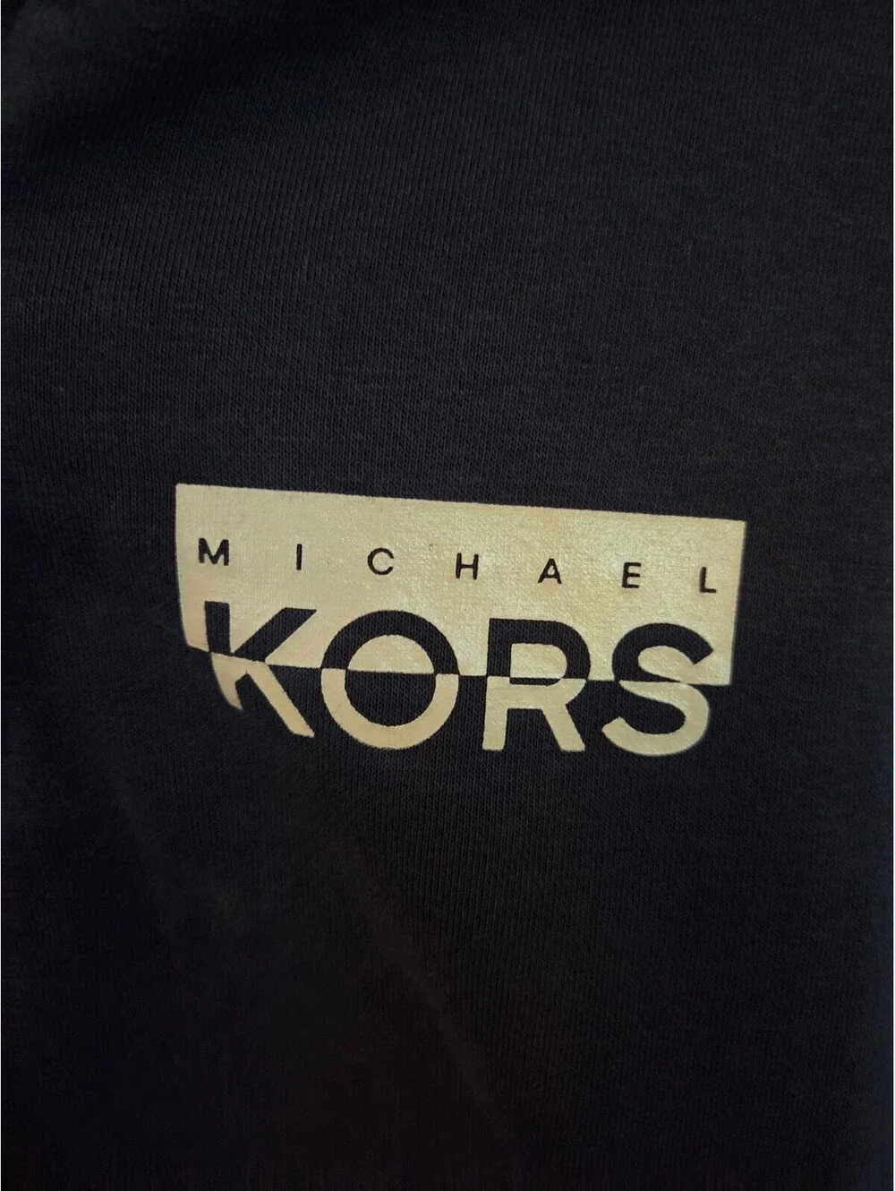 Michael Kors Navy Blue Quarter Zip Sweatshirt Size S